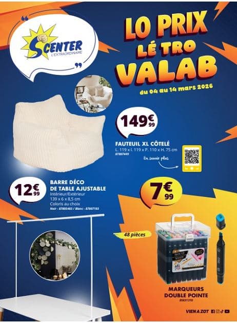 LO PRIX LÉ TRO VALAB