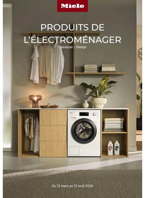PRODUITS DE L'ÉLECTROMÉNAGER
