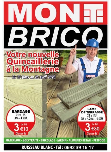 VOTRE NOUVELLE QUINCAILLERIE A LA MONTAGNE