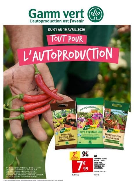 TOUT POUR L'AUTOPRODUCTION