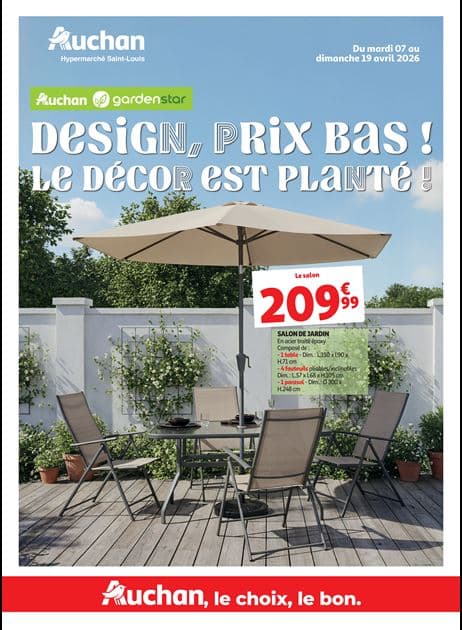 DESIGN, PRIX BAS ! LE DÉCOR EST PLANTÉ !
