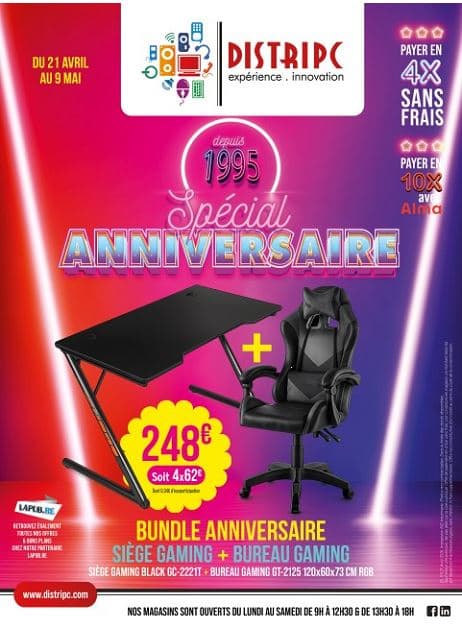 SPÉCIAL ANNIVERSAIRE