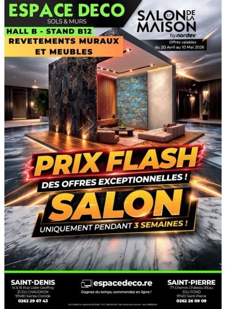 PRIX FLASH SALON - REVÊTEMENTS MURAUX ET MEUBLES