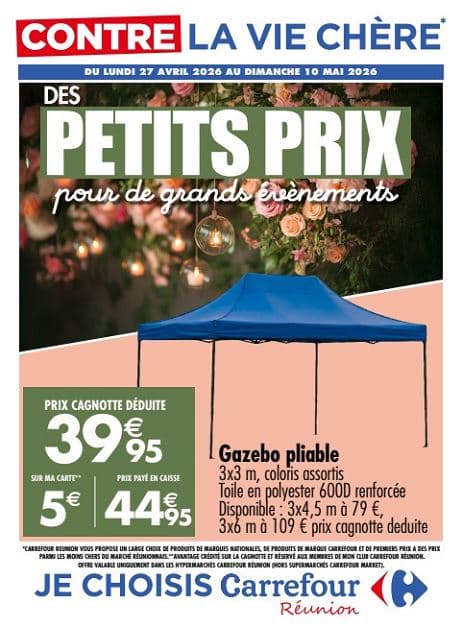 DES PETITS PRIX POUR DE GRANDS ÉVÈNEMENTS