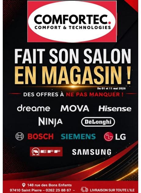 FAIT SON SALON EN MAGASIN !
