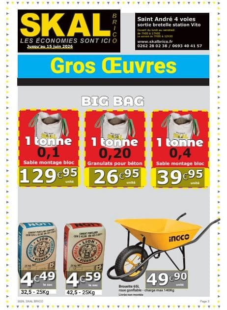 GROS ŒUVRES