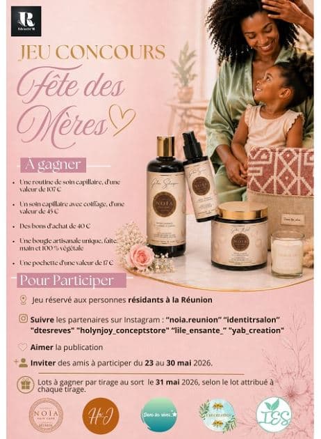 JEU CONCOURS FÊTE DES MÈRES