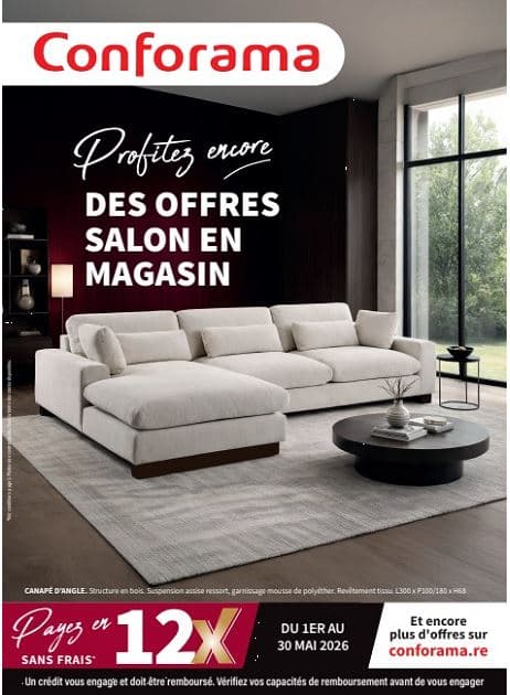 DES OFFRES SALON EN MAGASIN