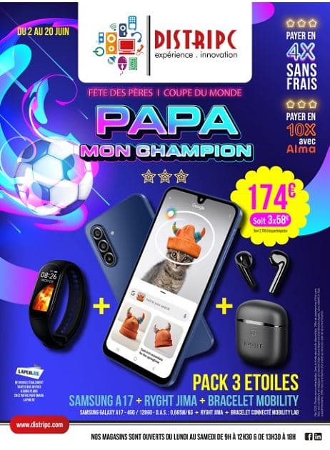 PAPA MON CHAMPION