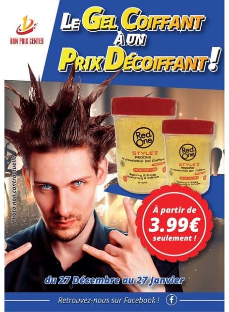 LE GEL COIFFANT A UN PRIX DECOIFFANT