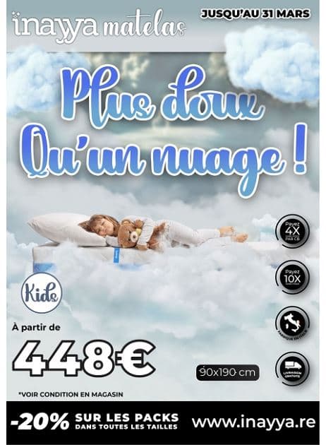 PLUS DOUX QU'UN NUAGE