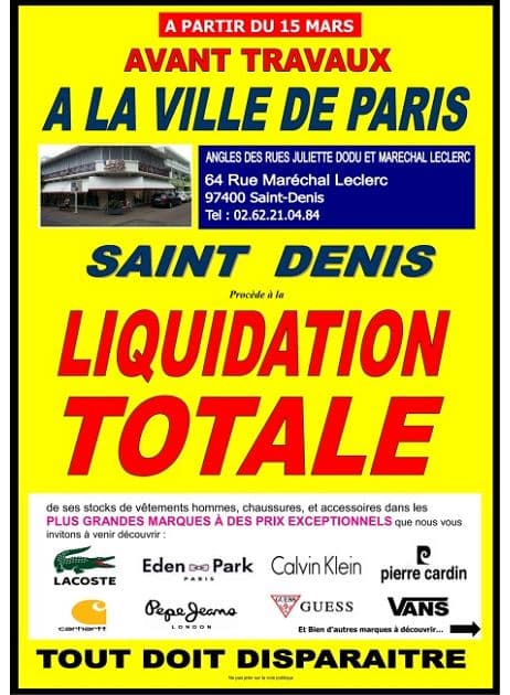 TOUT DOIT DISPARAITRE
