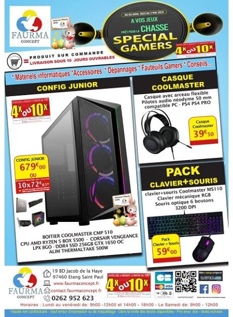 A VOS JEUX PRET POUR LA CHASSE SPECIAL GAMERS