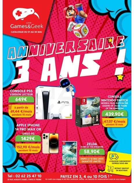ANNIVERSAIRE 3 ANS