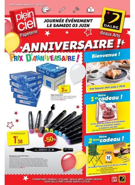 PRIX D ANNIVERSAIRE