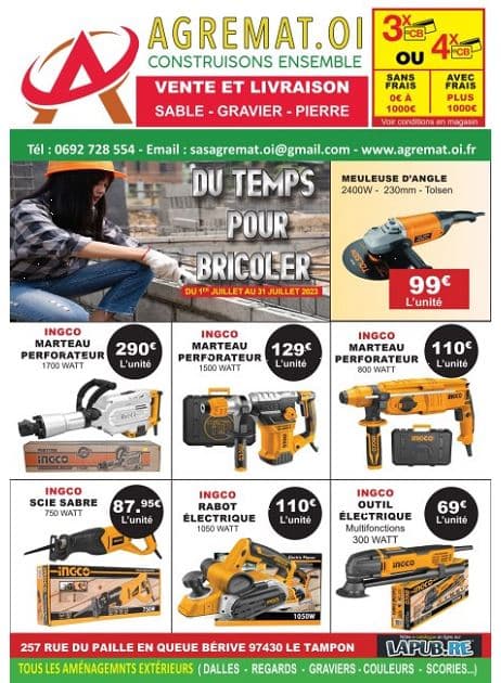 DU TEMPS POUR BRICOLER
