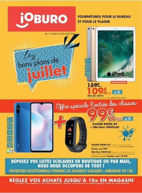LES BONS PLANS DE JUILLET