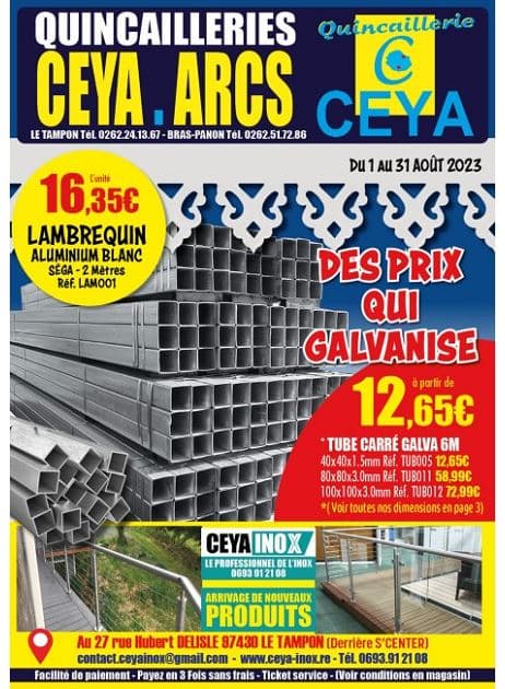DES PRIX QUI GALCANISE