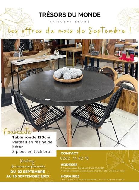 LES OFFRES DU MOIS DE SEPTEMBRE