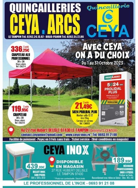 AVEC CEYA ON A DU CHOIX