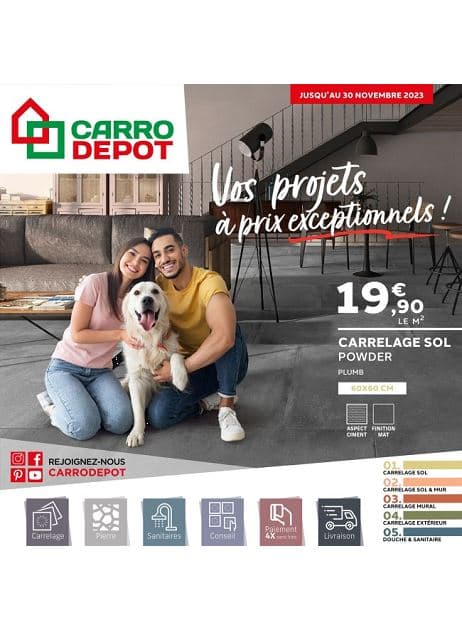 VOS PROJETS A PRIX EXCEPTIONNELS