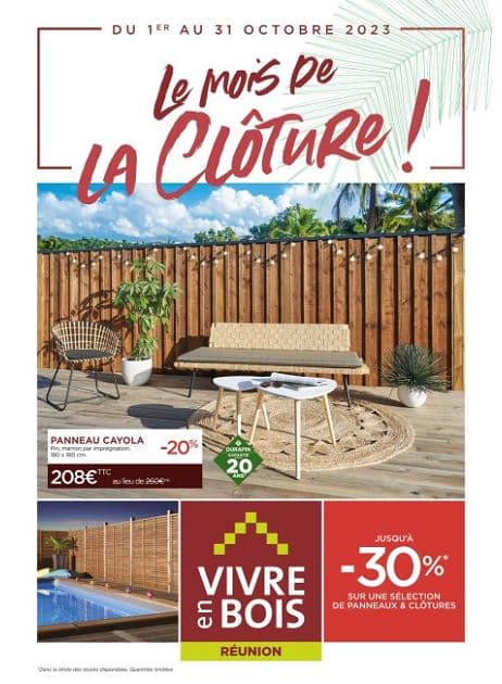 LE MOIS DE LA CLOTURE