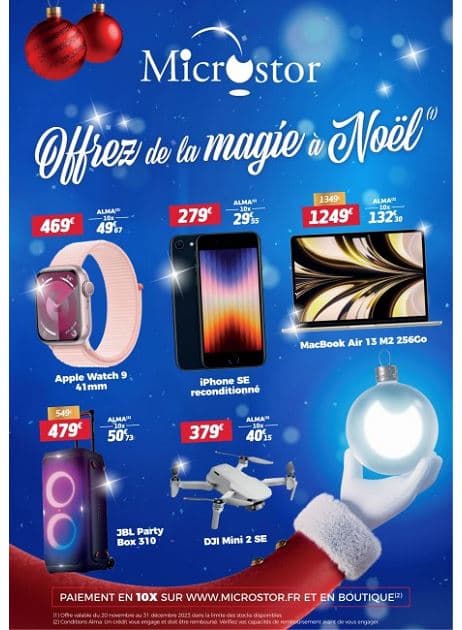 OFFREZ DE LA MAGIE A NOEL