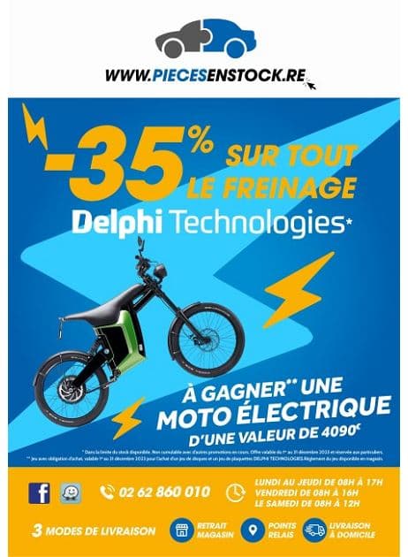 PROMOTIONS SUR LE FREINAGE