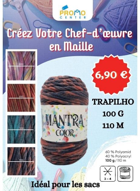 CREEZ VOTRE CHEF-D'OEUVRE EN MAILLE