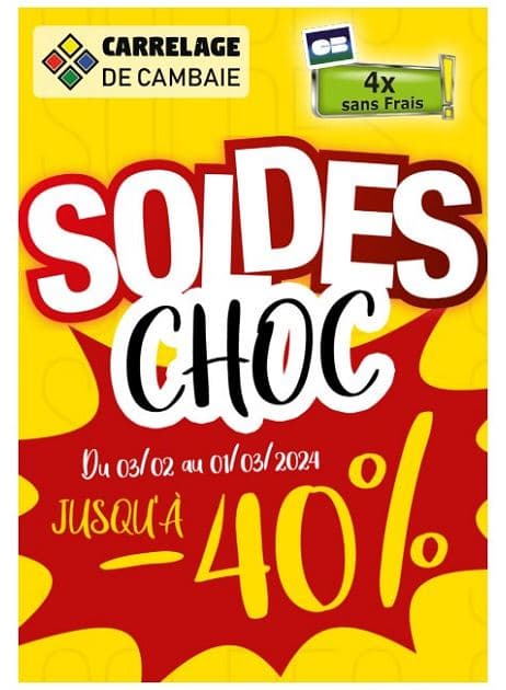 SOLDES CHOC