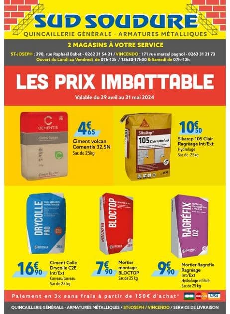 LES PRIX IMBATTABLE