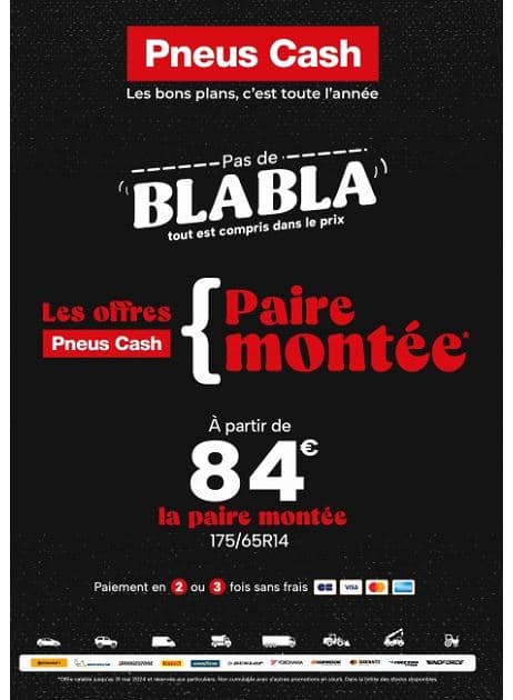 LES OFFRES PNEUS CASH