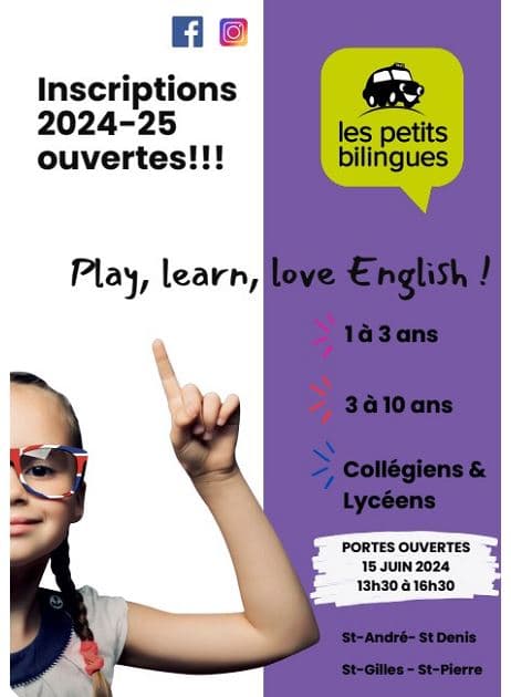 INSCRIPTION 2024-2025 OUVERTES