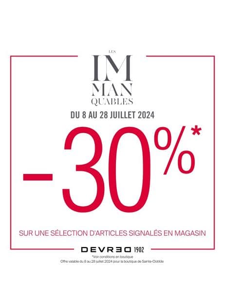 LES IMMANQUABLES