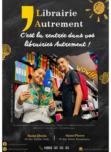C'EST LA RENTREE DANS VOS LIBRAIRIES AUTREMENT !