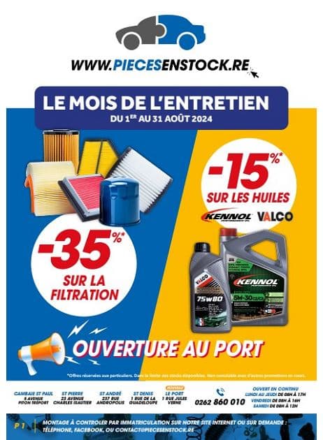 LE MOIS DE L'ENTRETIEN