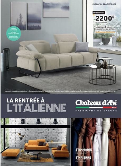 LA RENTREE A L'ITALIENNE