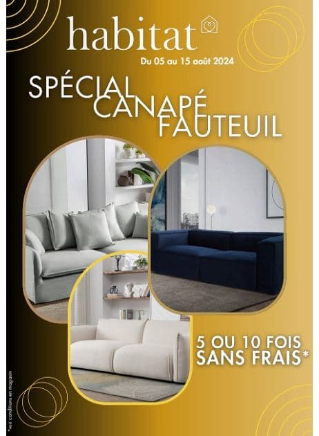 SPECIAL CANAPE FAUTEUIL