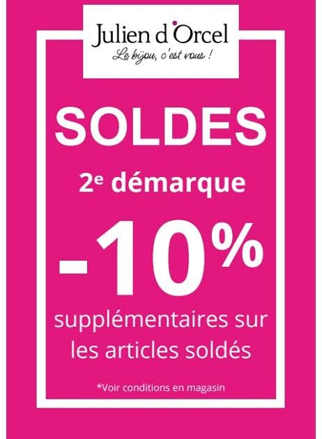 SOLDES 2E DÉMARQUE