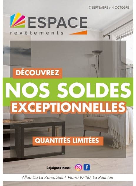 NOS SOLDES EXCEPTIONNELLES