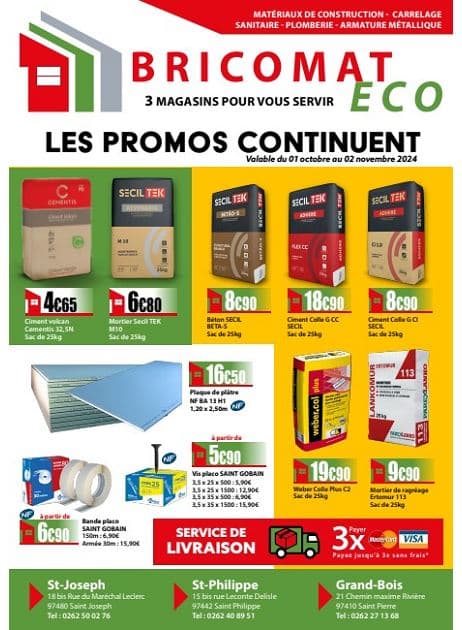 LES PROMOS CONTINUENT
