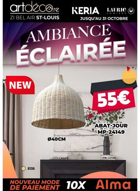 AMBIANCE ÉCLAIRÉE