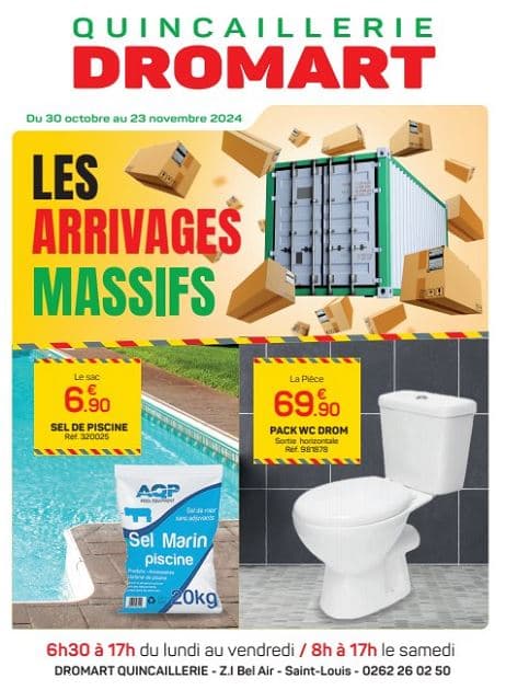 LES ARRIVAGES MASSIFS