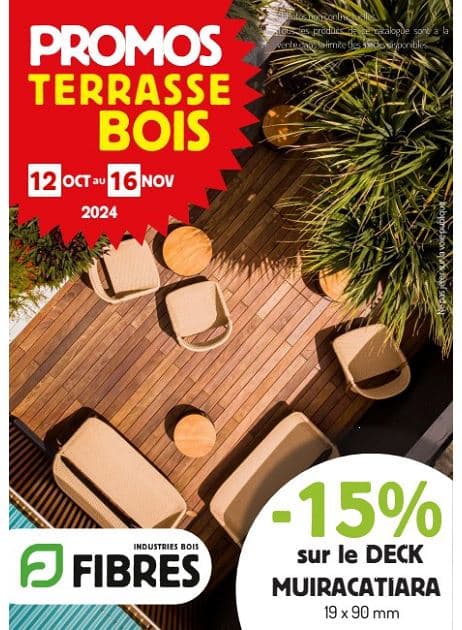 PROMOS TERRASSE BOIS