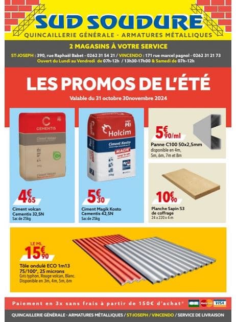 LES PROMOS DE L’ÉTÉ