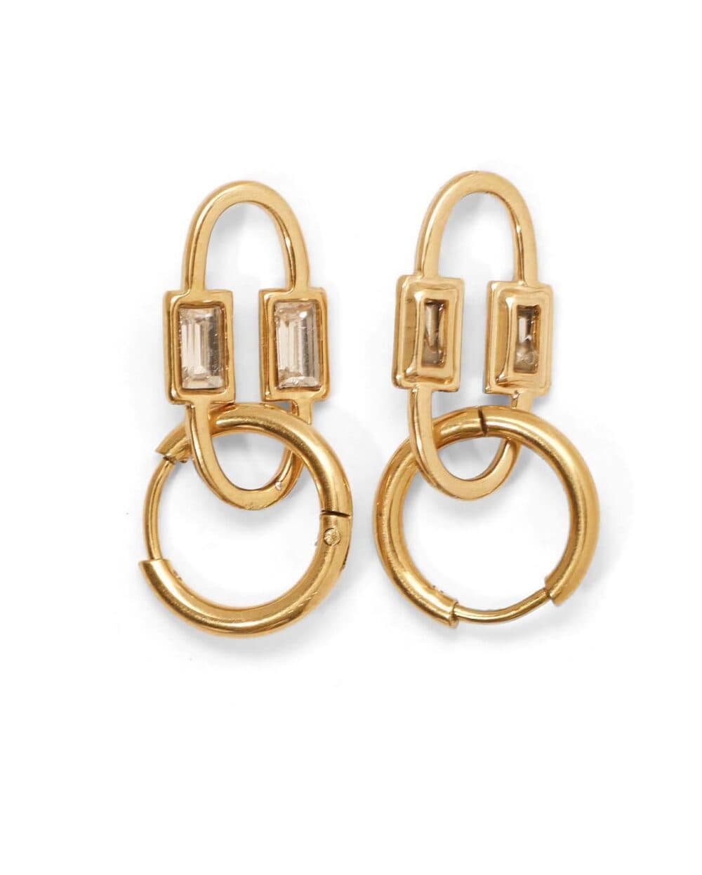 BOUCLE D'OREILLE FEMME OR