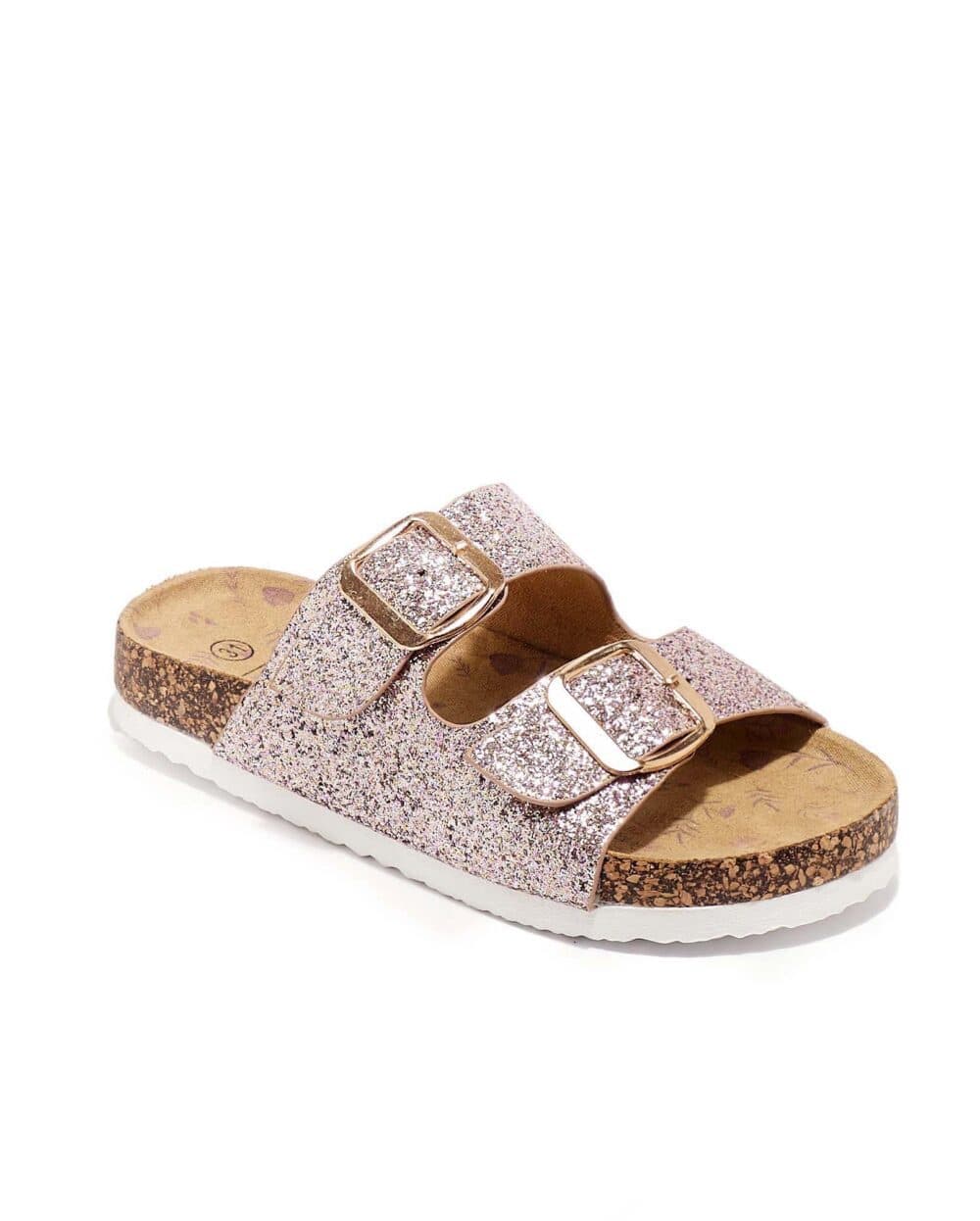 MULE PLATE JUNIOR FILLE GLITTER MULTI