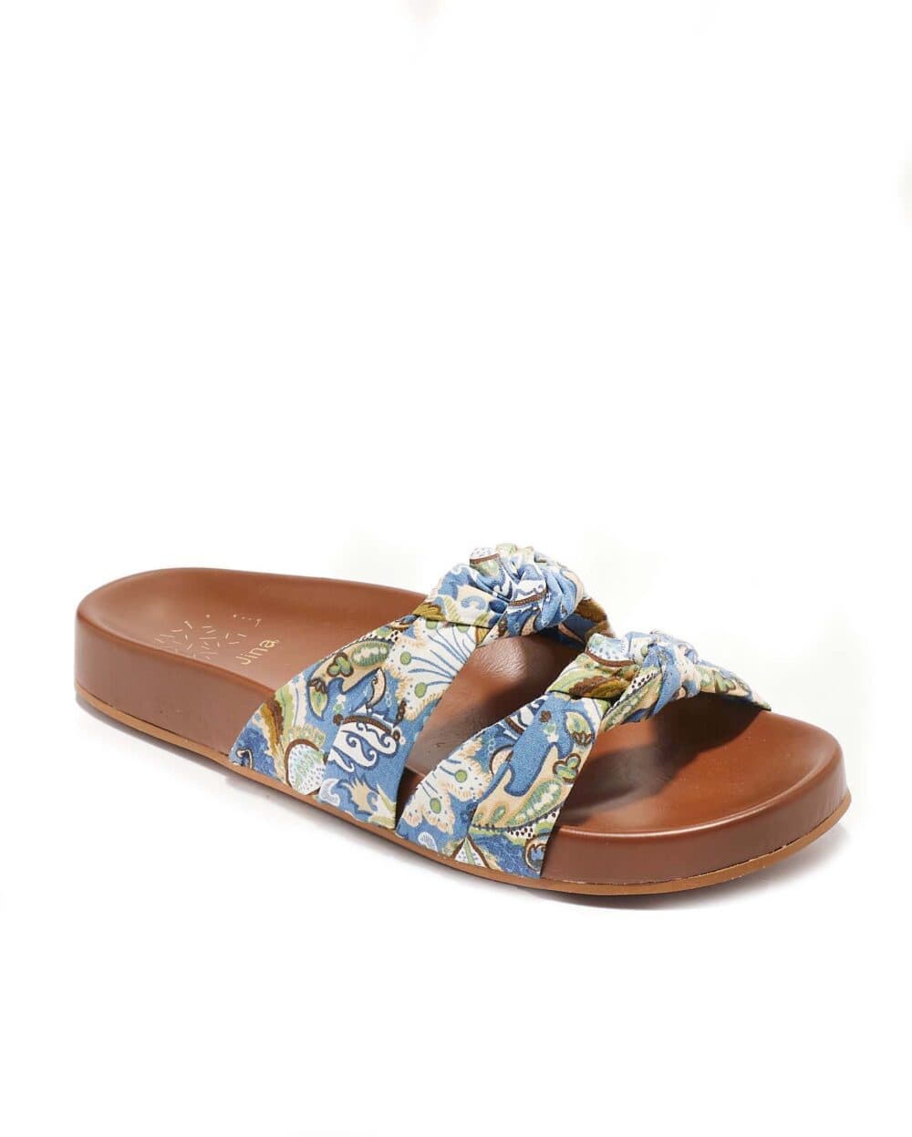MULE TALON DECROCHEE FEMME CARAMEL