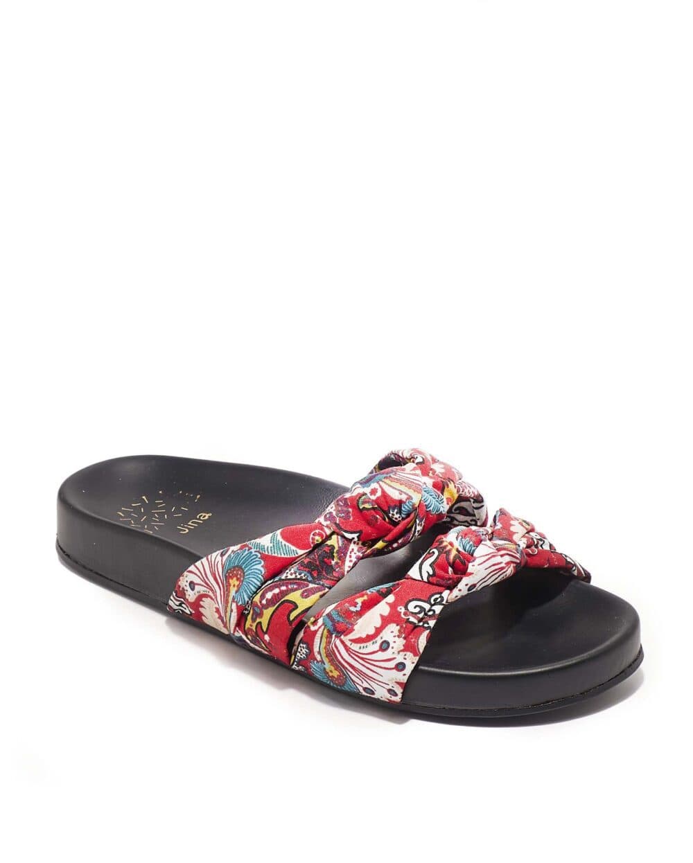 MULE TALON DECROCHEE FEMME NOIR ROUGE