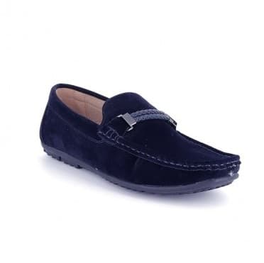 MOCASSIN HOMME MARINE